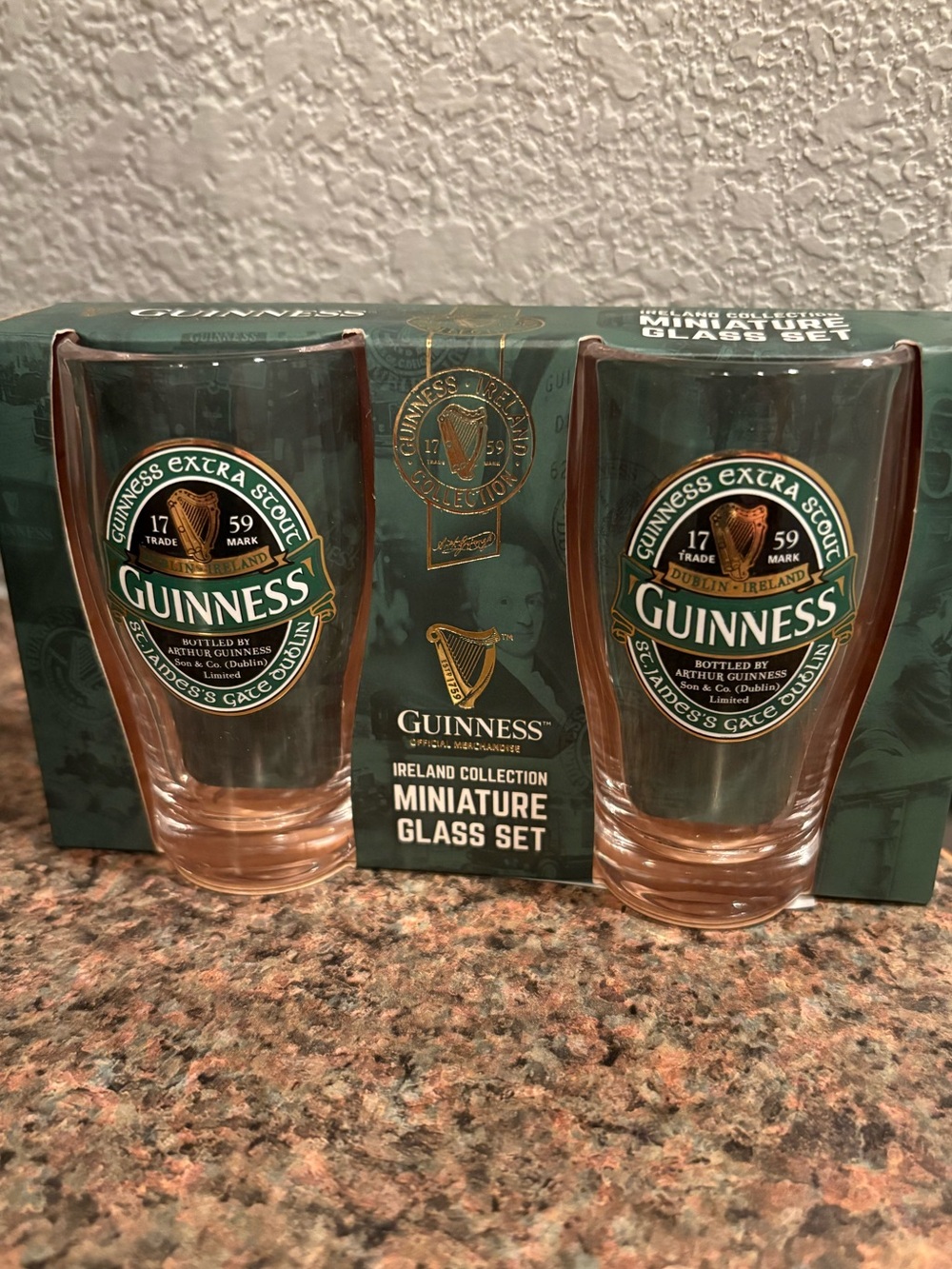 Guinness Miniature Glass set